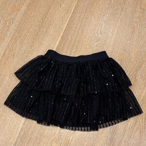 NWT GAP Girl’s Black Sequin Mini Skirt